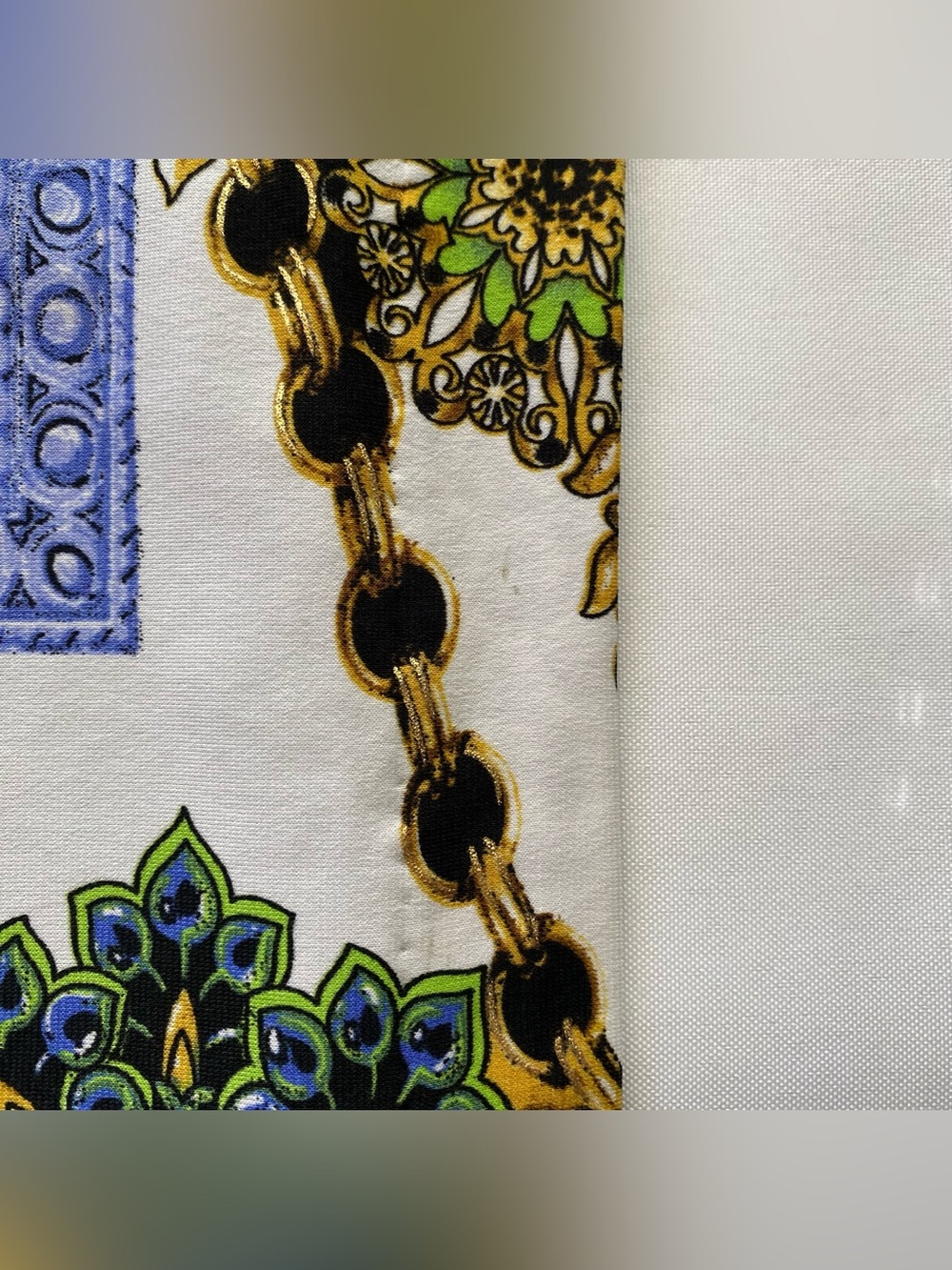 NWT Y2K Cache Baroque Rococo Print Bodycon Sleeveless Dress 6 Glam Office Siren - Picture 12 of 16